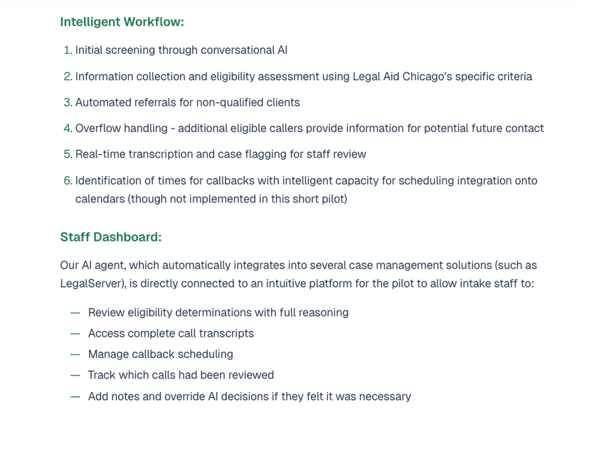 Chicago Voice AI Intake