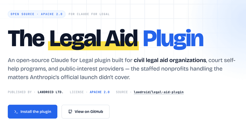 Legal Aid Plugin